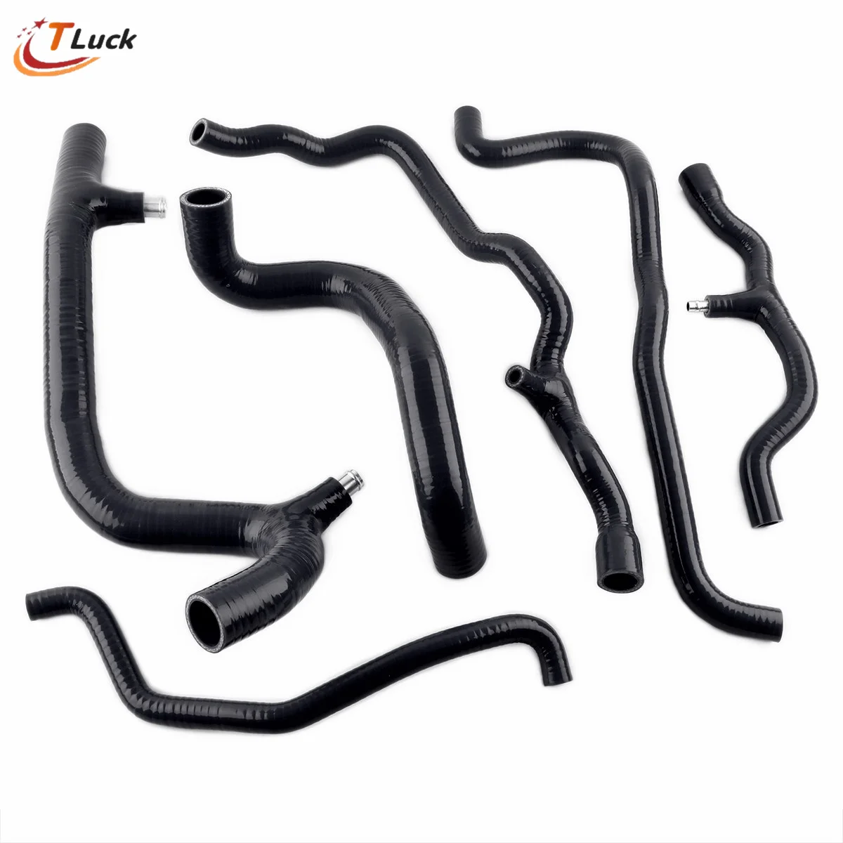 

6PCS For Renault Clio PHASE 2 172 182 RS 2.0 F4R Engine 1999-2006 Silicone Radiator Water Coolant Pipe Tubes Hose Kit