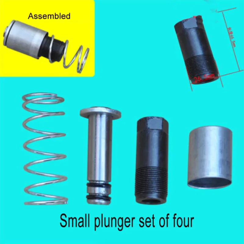 

Jack Plunger Kit Horizontal Double Pump 3 Tons With Spring Jack Spare Parts Auto Repair Tools