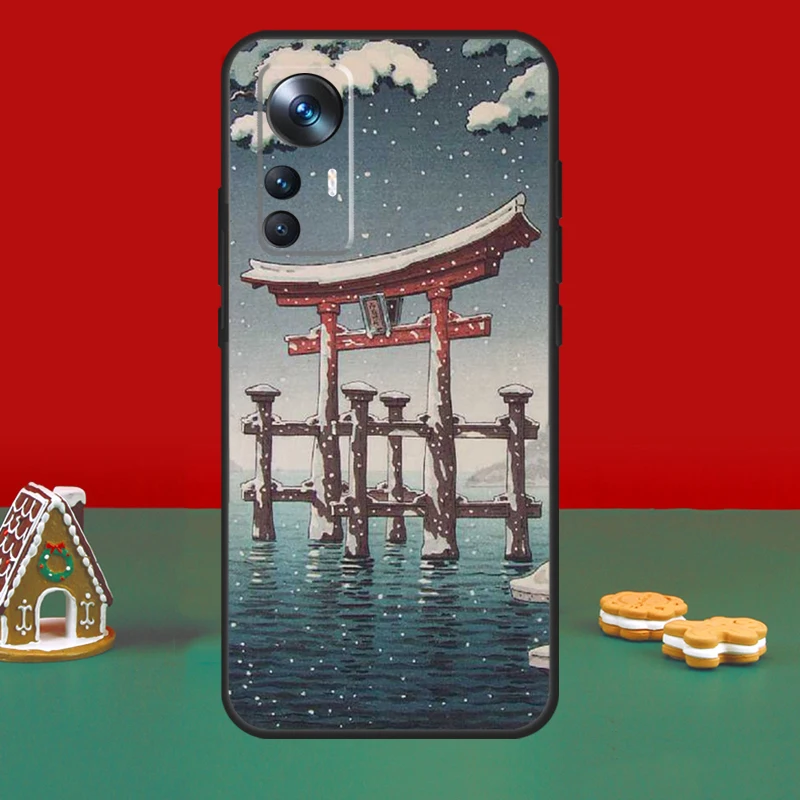 Ukiyo-e Japanese Art Case For Xiaomi 14 Ultra 11T 12T 13T Pro 12 13 Lite POCO X6 M6 Pro X3 X4 X5 M5s F3 F5 Cover