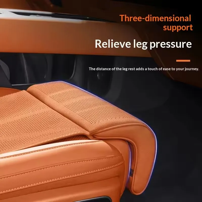 Support de jambe pour siège de voiture, housse de protection universelle pour siège de voiture avec extension de repose-jambes pour le conducteur, soulage la fatigue