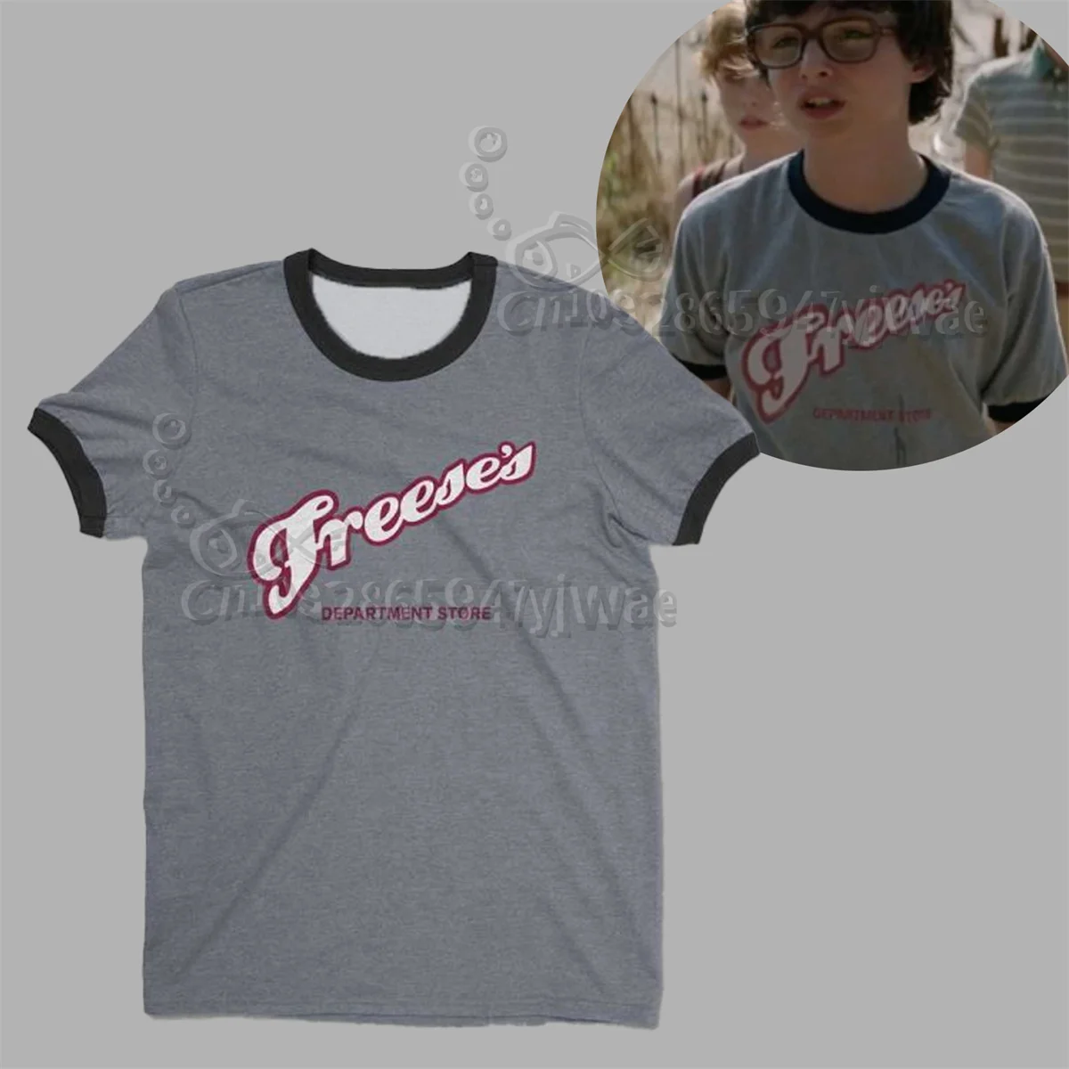 Camiseta de la tienda departamental Freese'S, camiseta con gráfico de película, camiseta con personaje de Richie Tozier, camiseta clásica de verano para adultos y niños
