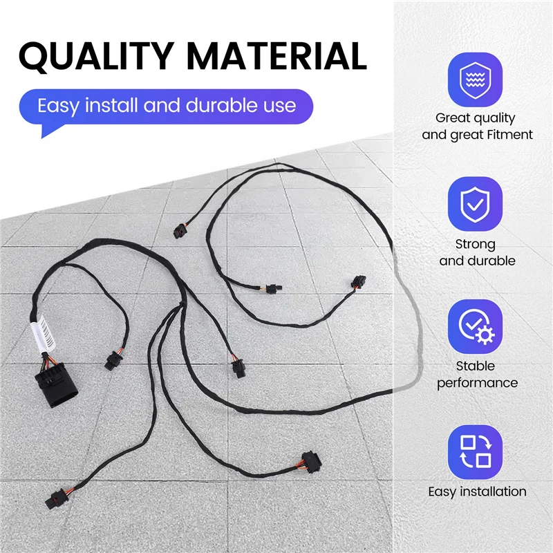 

Trending 1664401735 Front Bumper Parking Sensor Wiring Harness PDC Wiring Harness PDC Cable For Mercedes Benz GL GLS CLASS