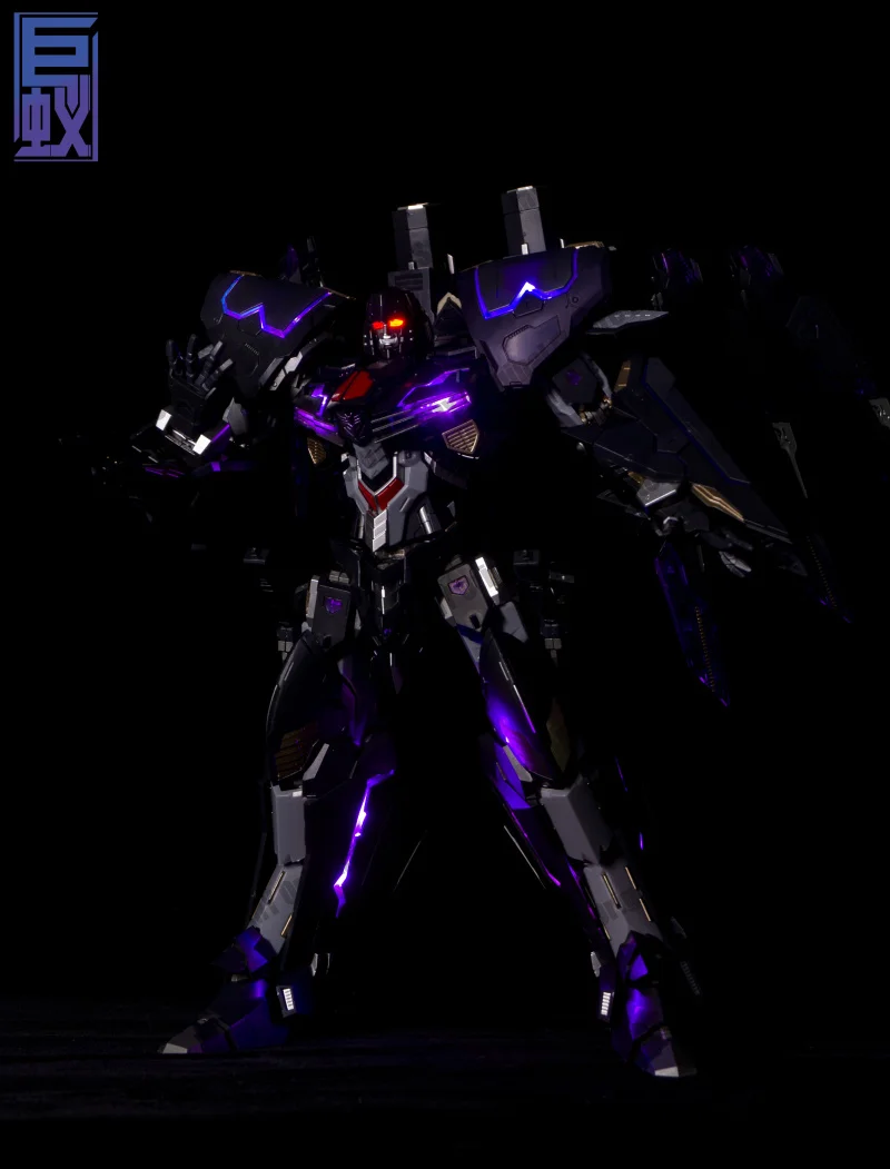 자이언트 앤트 모델 변신 메가트론 아이언 머신 IDW 조립 모델 키트 액션 피규어 라이트 포함 스켈레톤 ABS 장난감