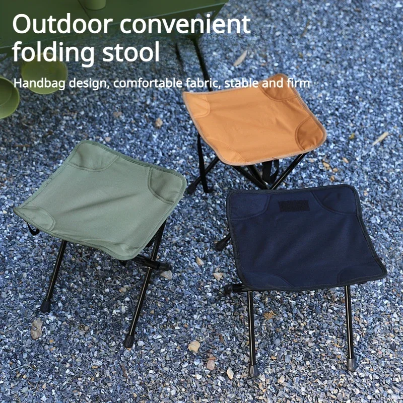 

Folding Outdoor Portable Telescopic Stool Camping Fishing Stool Telescopic Chair Easy to Fold Load