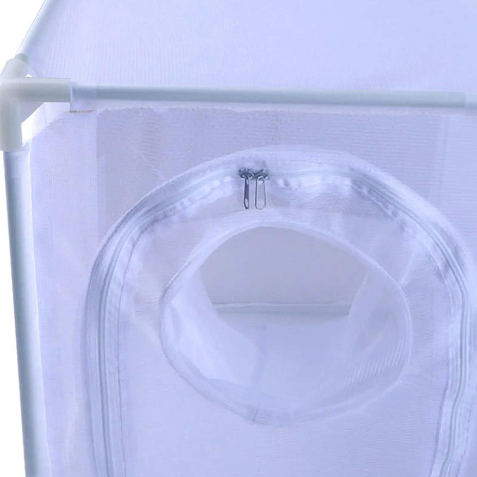 العاهل فراشة الموئل قفص الزينة قفص التهوية غطاء للحماية نبات قابل لإعادة الاستخدام ومنزل قفص شبكي للفناء الخلفي