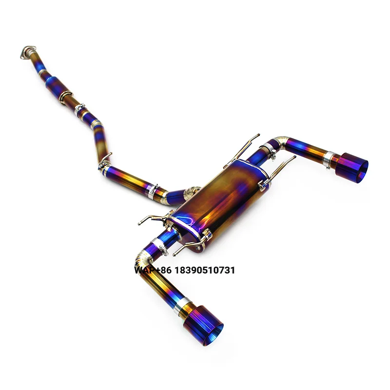 YD Titanium Pipes Catback Muffler for  FT86/GT86/GR86/86/Scion FR-S 2.0L 2012-2024 Sport Car Exhaust System Active Sound