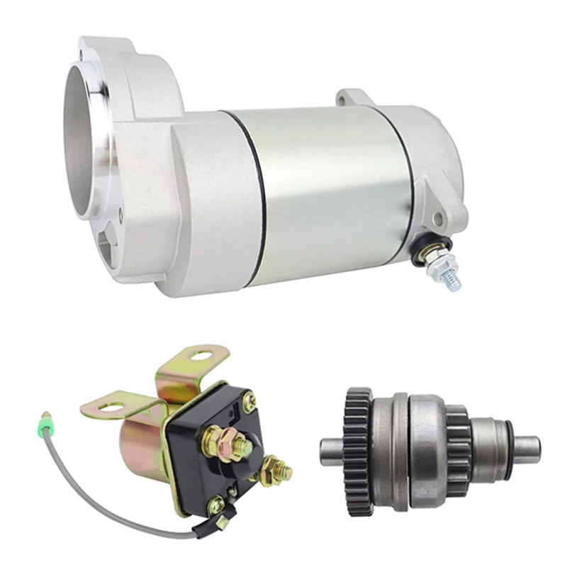 

Starter With Drive Bendix & Relay Solenoid 3085393, 3090034 For Polaris Xplorer 400/400L 300 250 4X4