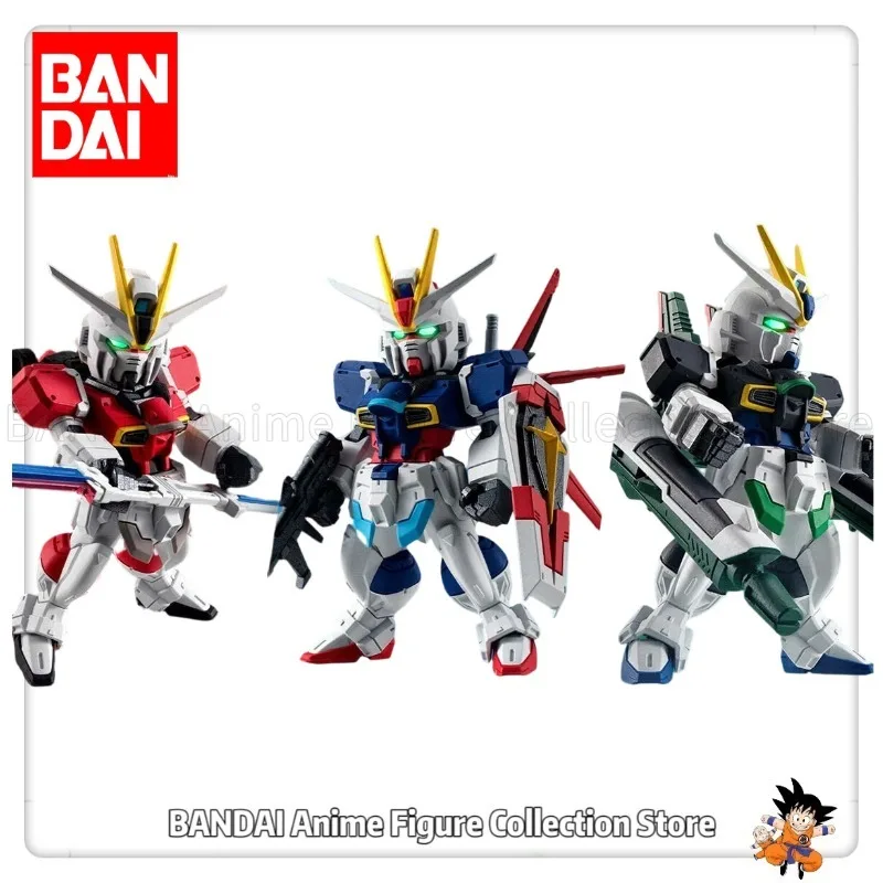 In Stock Original Bandai Kidou Senshi Gundam SEED Destiny Impulse Gundam Silhouette Set Figure Toy Ornaments Birthday Gift