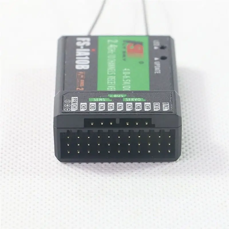 FLYSKY FS-IA10B 2.4G 10-Channel Receiver For FS-I10 FS-I6S Transmitters For Quadcopters Aircraft Models