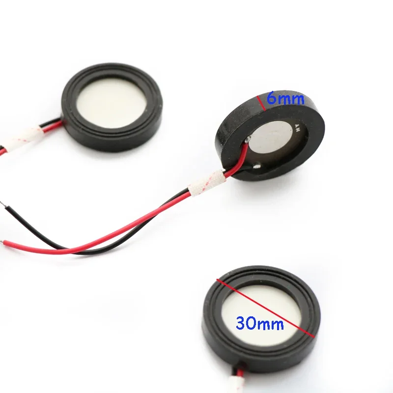 6PCS/Lot 25mm Ultrasonic Mist Maker Fogger Ceramics Discs with Wire & Sealing Ring Humidifier Accessories