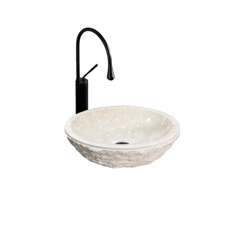 

Natural chisel surface outdoor natural stone, outdoor wash basin, bathroom creative art washbasin