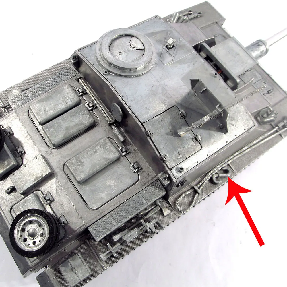 Mato Hull Metal S Shackle for 1/16 1:16 Stug III RC Model Tank