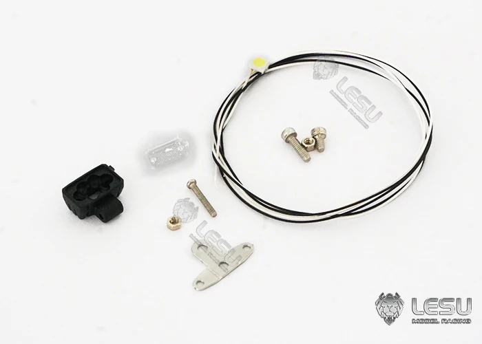 1/14 LKW-Modell Spielzeug Simulations-Scheinwerfer S-1284 für Tamiya Traktor LED-Licht DIY LESU – Detail 2