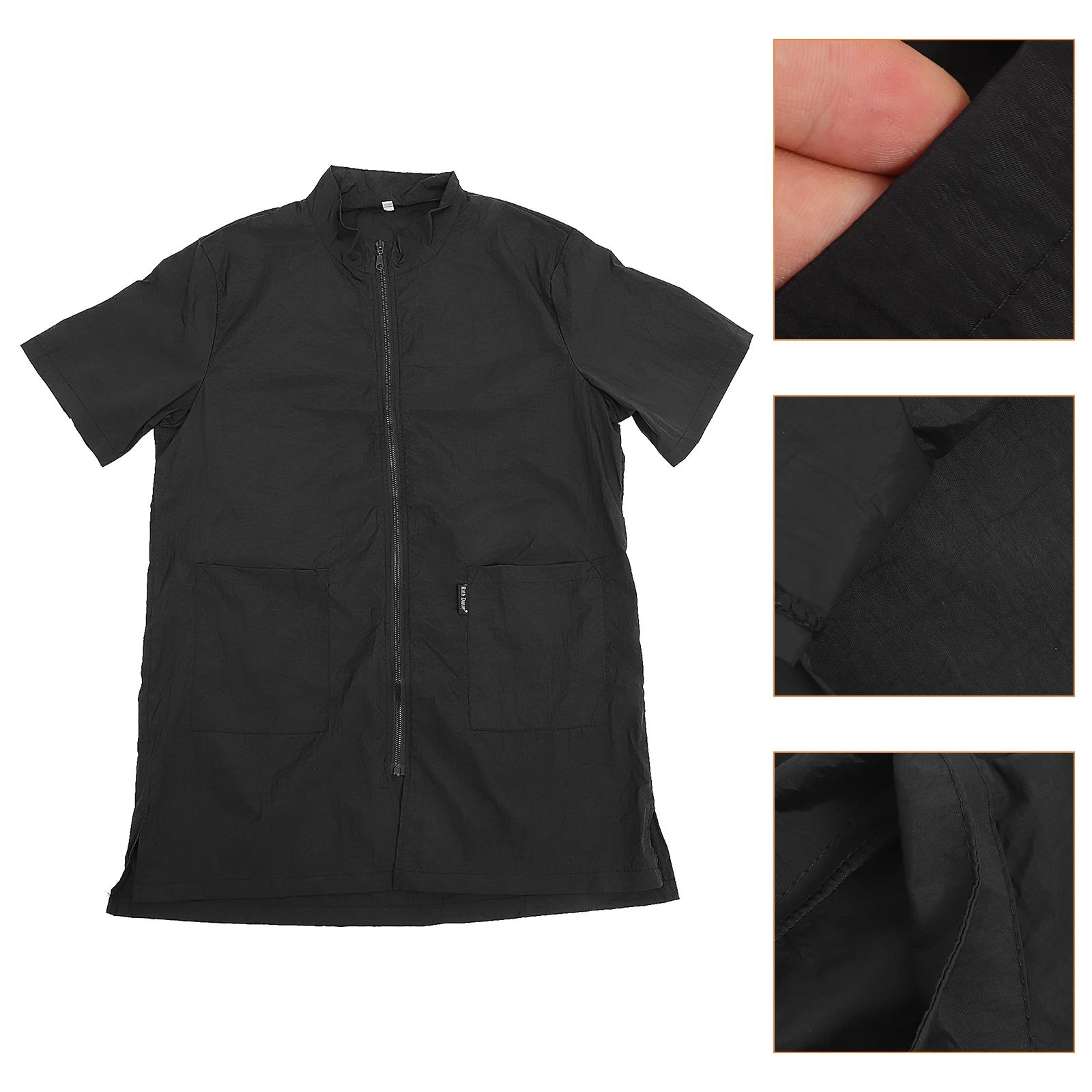 Uniforme de cosmétologue pour animaux de compagnie, blouse de toilettage imperméable pour chien et chat, coupe de cheveux des ongles, animalerie, usage domestique, noir L