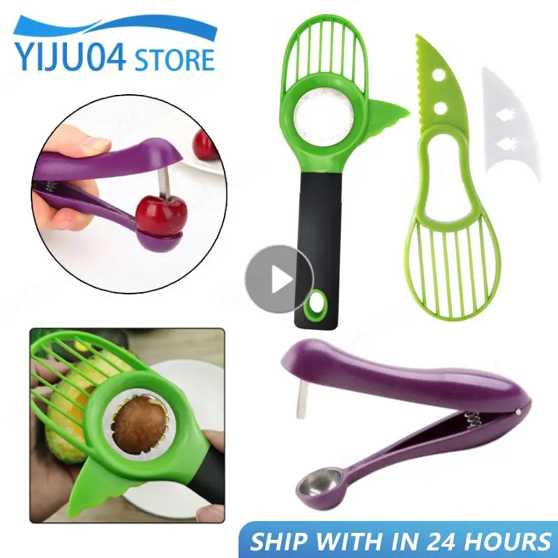 Creative Avocado Cutter Shea Corer Butter Pitaya Kiwi Peeler Slicer Cherry Cutting Special Knifes Kitchen Veggie Fruit Tools