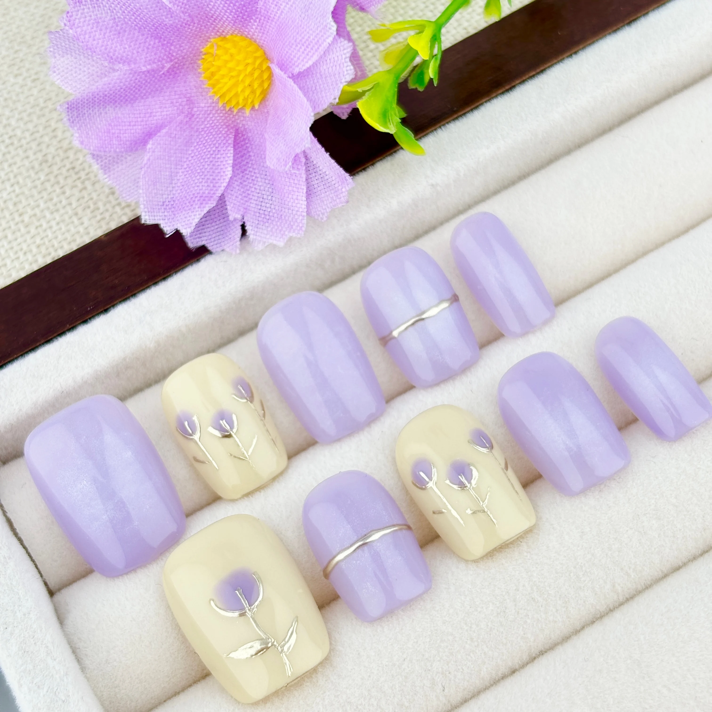 10 Pieces of Pure Handmade Sho - Resin Art Ring Design ulasan dan harga