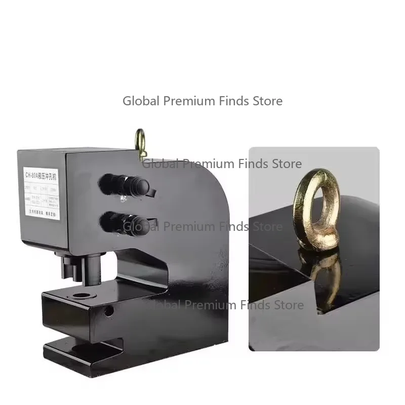 JT CH Series Hydraulic Punching Machine for Copper/Aluminum Plates with PLC Core Components  Aperture Range