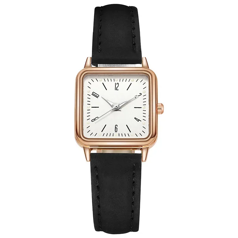 Montres Femmes Orologi da donna di lusso Cinturino in pelle luminosa Orologi da polso digitali Orologio da polso da lavoro casual Reloj Mujer