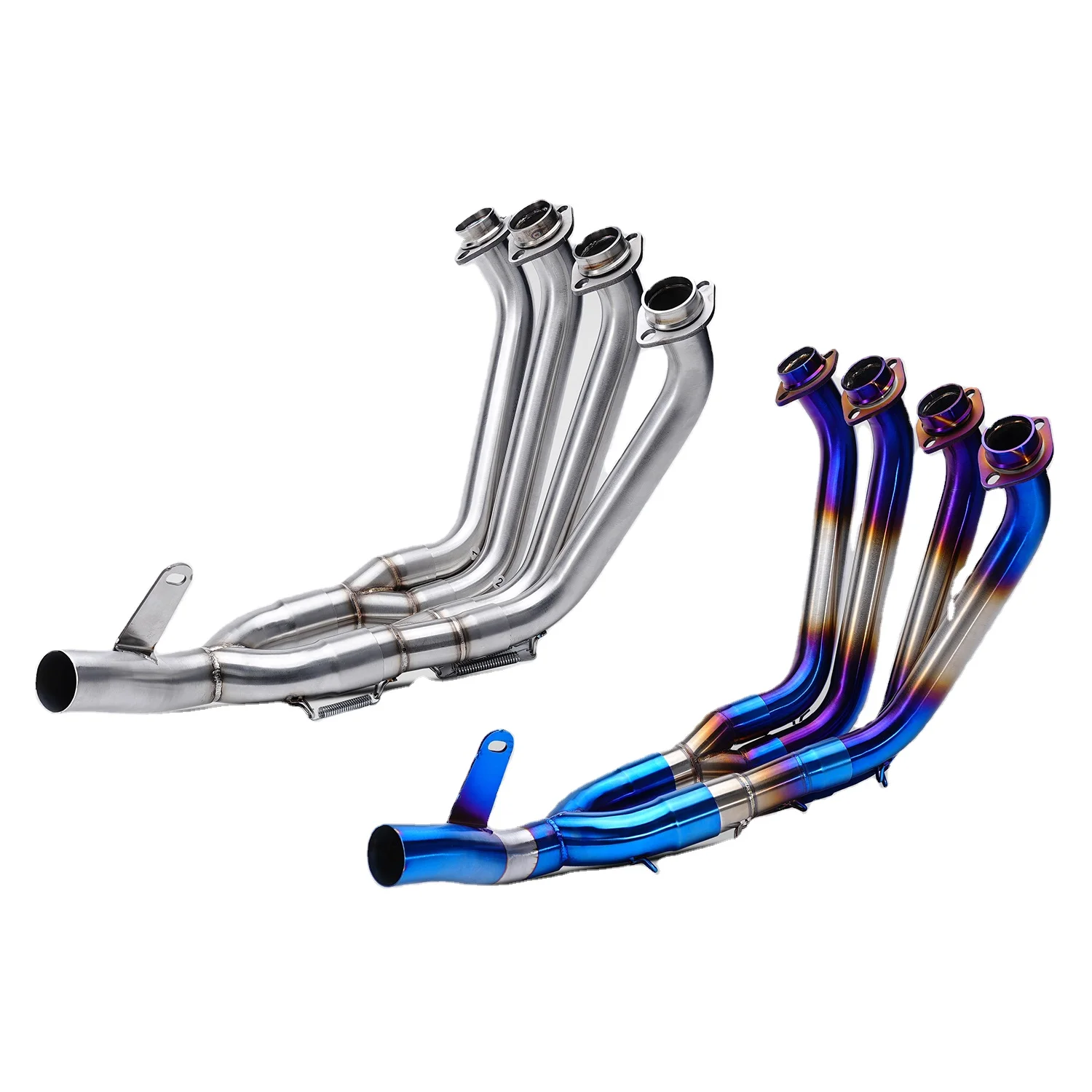 

STLF For YZF R6 2017-2024 Escape Slip on Front Link Pipe Connect Original Muffler Motorcycle Exhaust System Modify Stainless