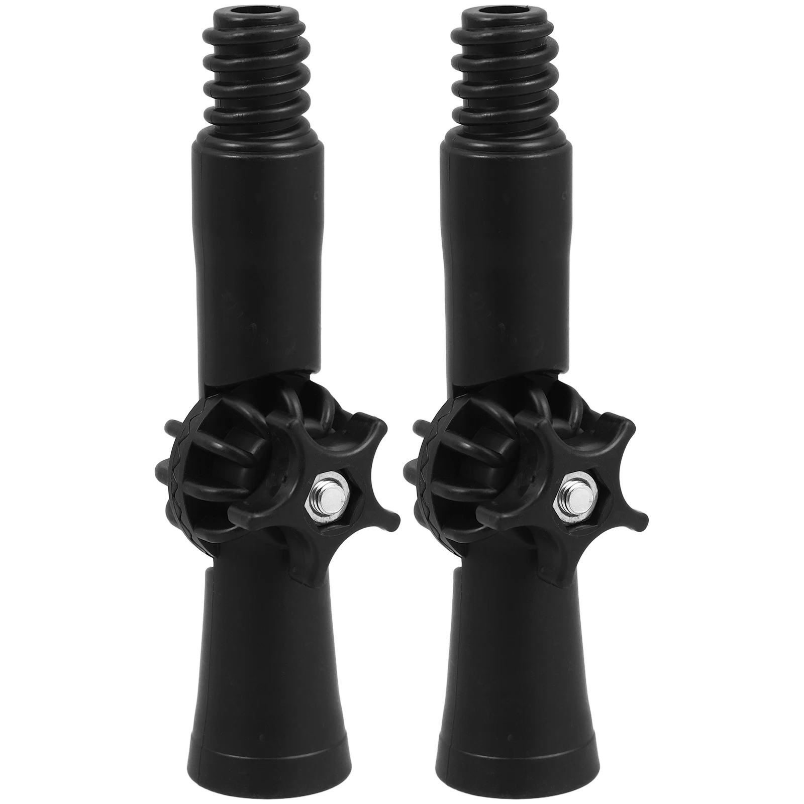 

2 Pcs Mop Accessories Extension Pole Angle Attachment Extendable Paint Roller Universal