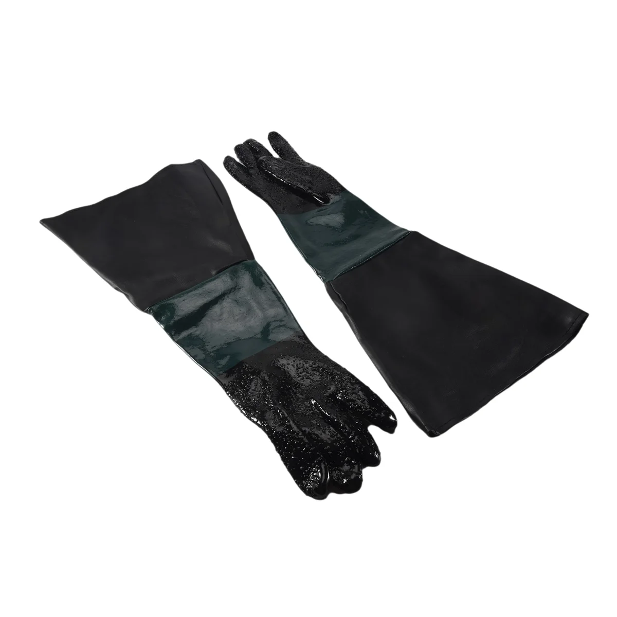 A64E Sandblasting Gloves SandBlaster Parts 60cm with O Rings for Sandblast Cabinet