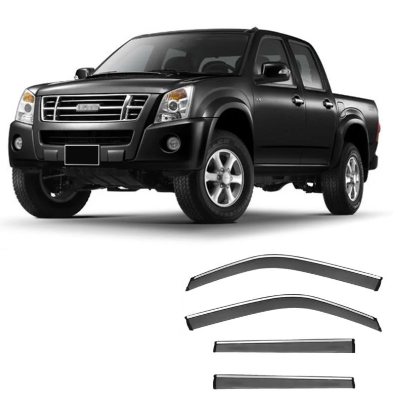 Deflectores de Ventana Laterales, Protectores Contra la Lluvia para Isuzu Rodeo 2002 2003 2004 2005 2006 2007 2008 -2012