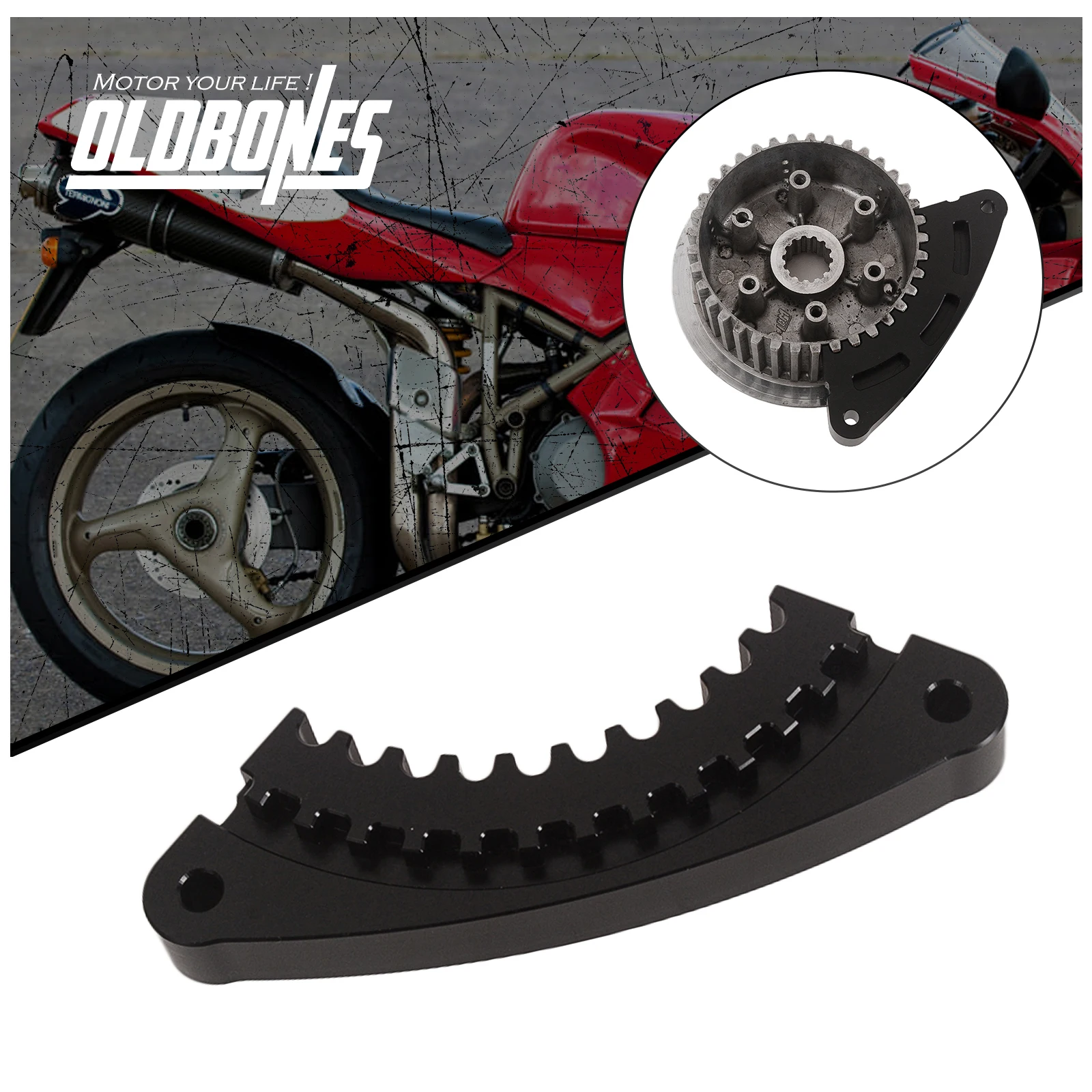 

Motorcycle Tools Clutch Tool Holding Black For Ducati All Dry Clutch Models For DUCATI MONSTER 851 888 916 748 916 998 999