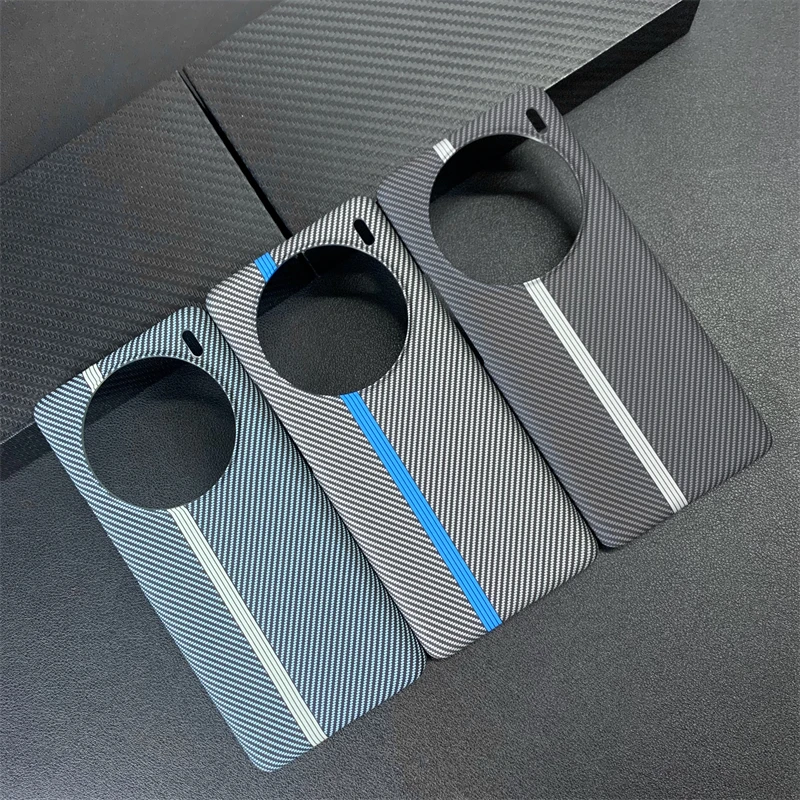 Ultra-Thin Frosted Carbon Fiber Texture Case for VIVO X100 Ultra X100S X100 Pro Skin Feel Matte Protective Cover Funda Capa