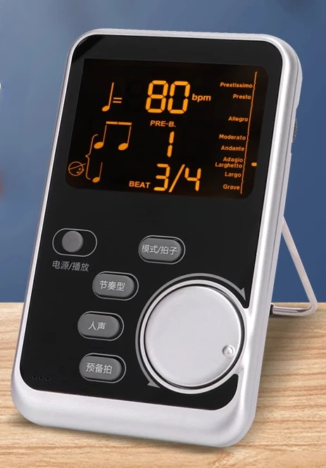 

Электронный метроном WSM240, специально для фортепиано, саксофона, скрипки, гитары, универсального