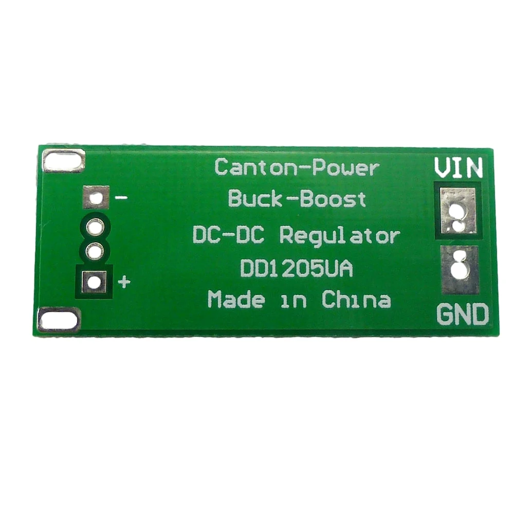 DD1205UA 1.5V 3V 3.3V 3.7V 6V to 5V DC DC Buck-Boost Converter Step Up and Step Down Power Supply Module Voltage Regulator Board
