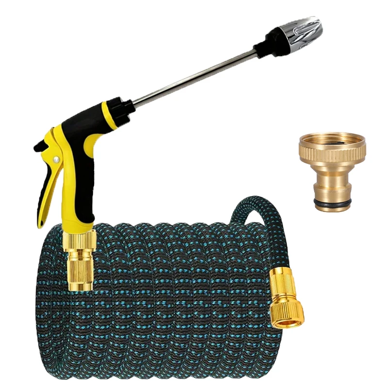

Garden Water Hose Expansion Hose, High-Pressure Foam Car Washing Gun, Home Garden Watering Hose Garden Irrigation Tools