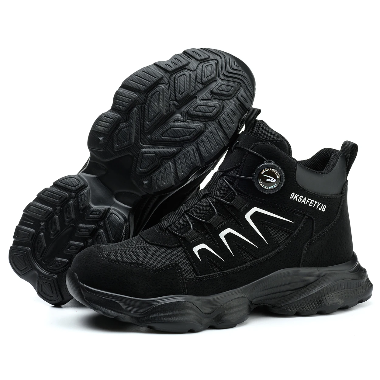 New Safety Boots Steel Toe Protective Boots Anti-smash Anti-puncture Work Tactical Boots Men Work Indestructible Shoes Sneakers