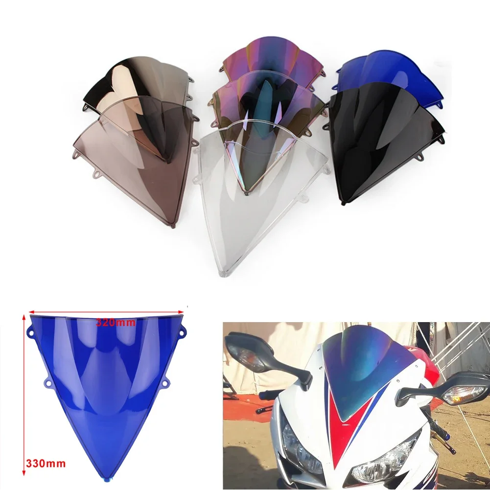 Motorcycle Windshield Double Bubble WindScreen Visor Fairing Deflector For Honda CBR1000RR CBR 1000 RR SP 2012-2014 2015 2016