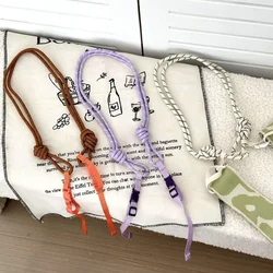 Adjustable Nylon Rope Strap Detachable Replacement Shoulder Bag Strap Stripe Handbag Belts Bag Accessories Bag Charms