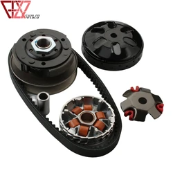 Scooter High Quality Clutch Kit &Variator & 669 Belt For Znen Sun 50cc ZN50QT-11 GY6 139QMA 139QMB 10 Inch 4-Stroke