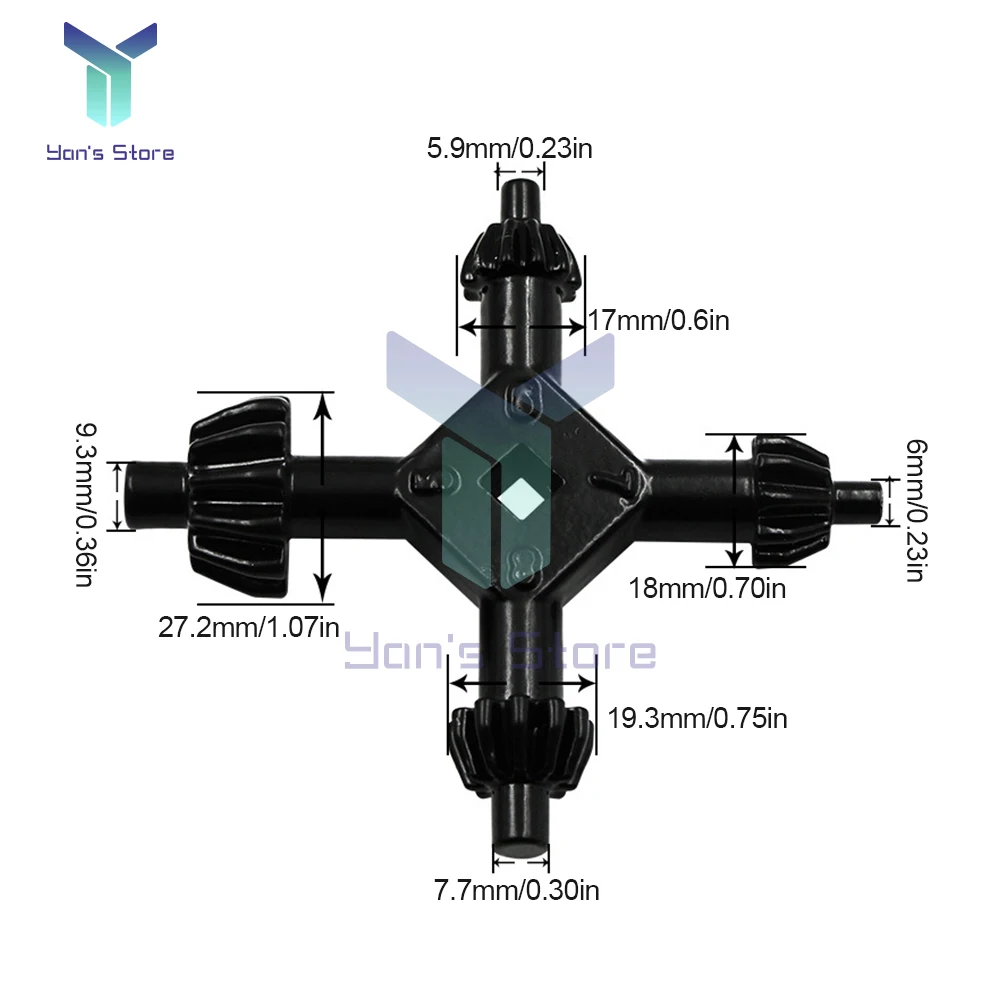 4 in 1Wrench Drills Chuck Key 4 Way Drill Press Chuck Chucks Universal Combination Hand Tool Accessories