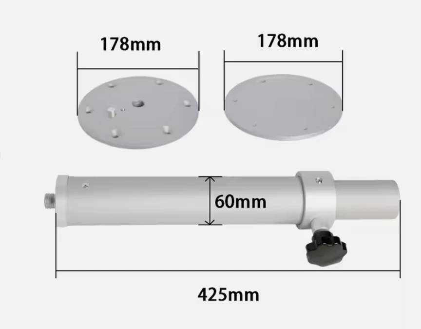 

Height-Adjustable RV Table Leg HWHongRV Aluminum Telescopic Support for Motorhome Caravan and Van Dining Tables
