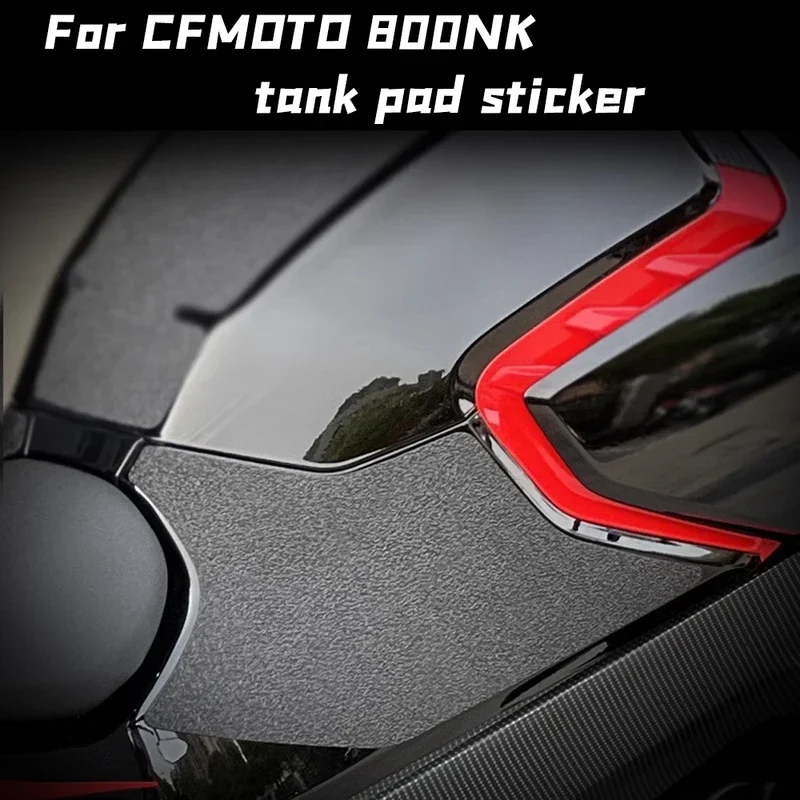 For CFMOTO 800NK 800 NK NK800 CF800NK 2023 Motorcycle Stickers Rubber Tank Pad Protector Side Non Slip Protection Decals