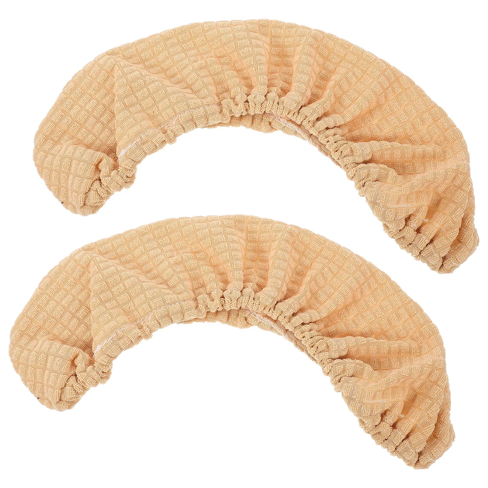 

1Pair Office Chair Armrest Covers Elastic Fit Pure Color Half-Covers Anti-Slip Desk Chair Arm Protectors for Office Gaming