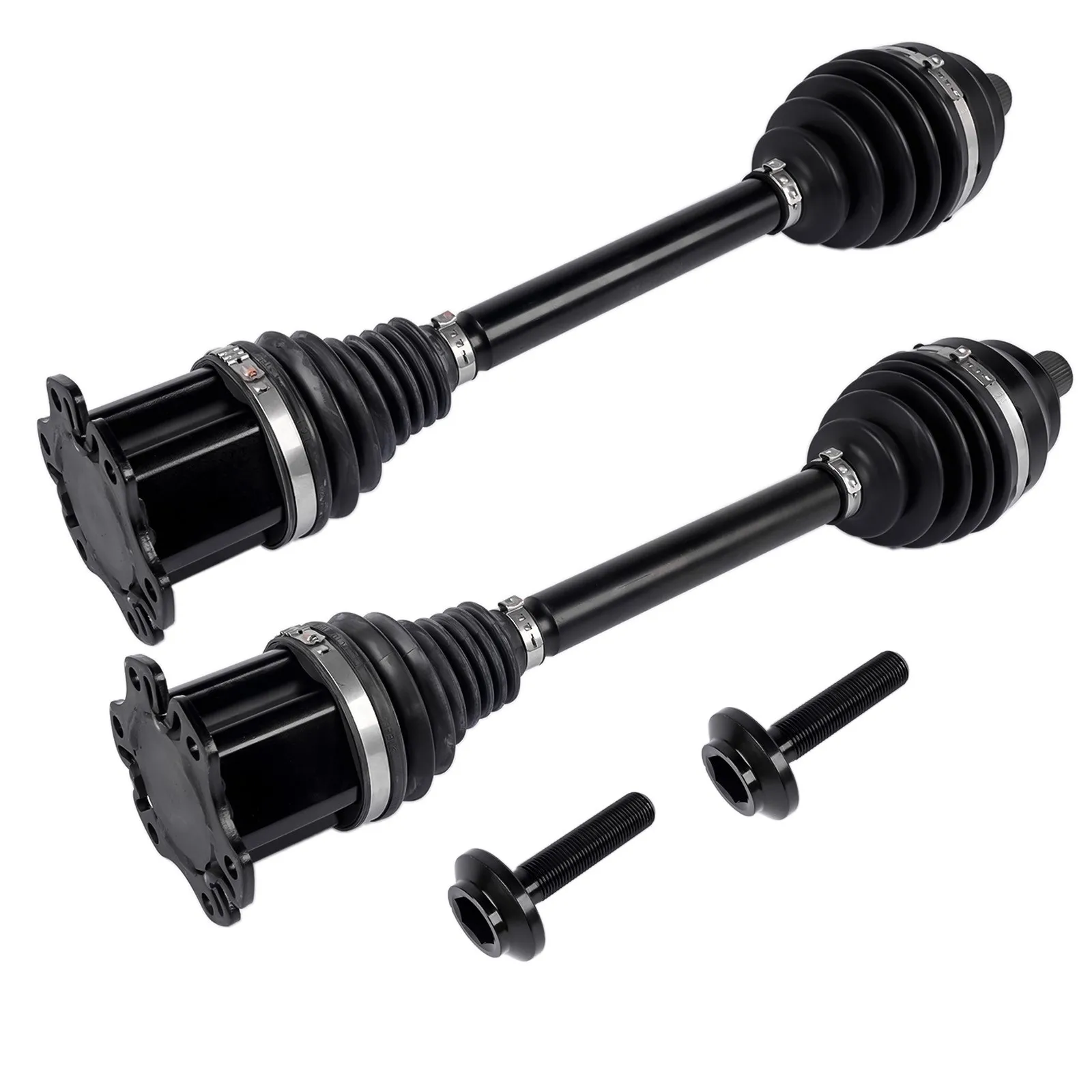 AP01 Pair Front CV Axle Drive Shafts For 2003-2012 Bentley Continental GT GTC 6.0 W12 3W0407272 3W0407271