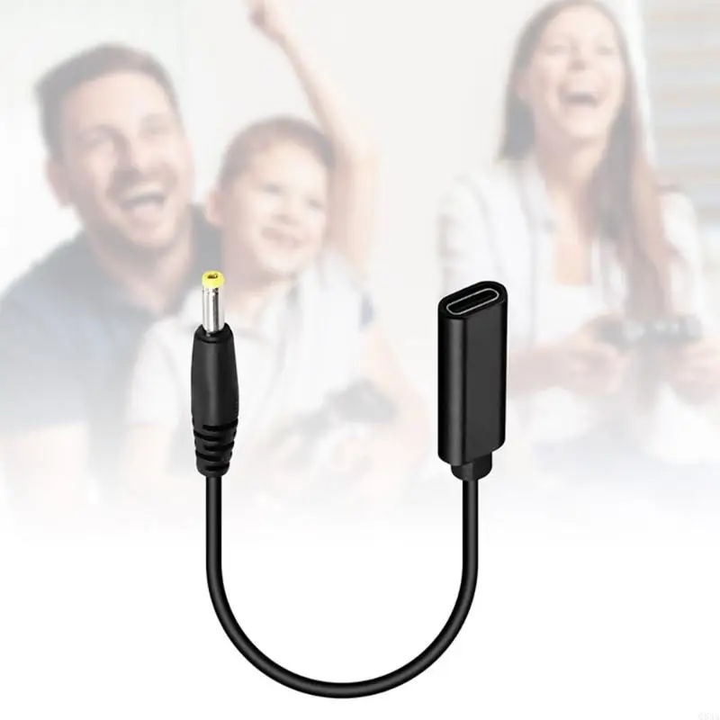 Кабель зарядки USB C для игровой консоли Портативный кабель питания типа C 6-дюймовый шнур-шнур с высокой скоростью