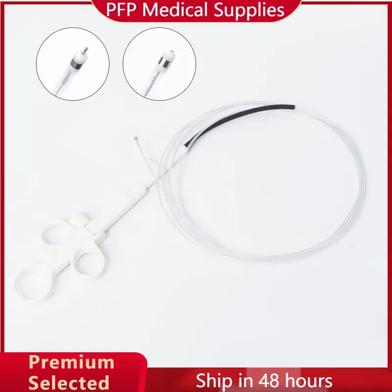 AP09 Disposable Endoscopic Knife D Type Hook Shape for GI Tract Electrocoagulation and Cutting
