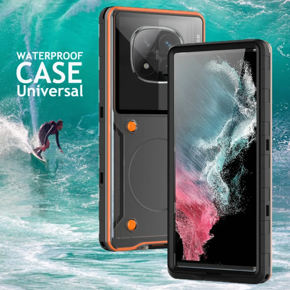 حافظة عالمية مقاومة للماء لهاتف Xiaomi Redmi Note 15 Pro Plus 14 13 12 11 10 9 8 7 7A 8A 9A 9C NFC 10C 12C 13C 5G غطاء عازل Funda #1