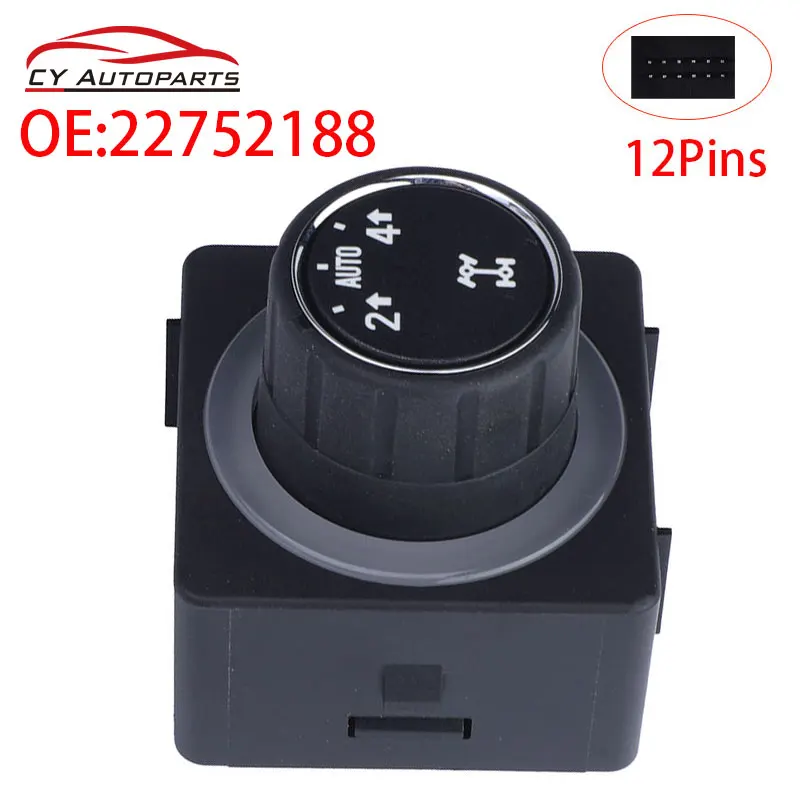 

New Engine Transfer Case Switch Drive Switch For Chevrolet Silverado 1500 2014-2019 22752188 23228428 84254252 1S15372 84254254