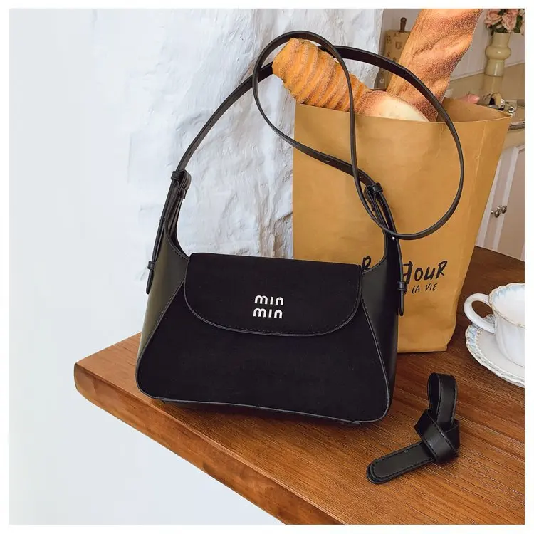 

2025 Новая винтажная сумка подмышки для женщин, мини-сумка на плечо с верхней ручкой, ретро-кошелек через плечо, элегантный маленький кошелек на каждый день