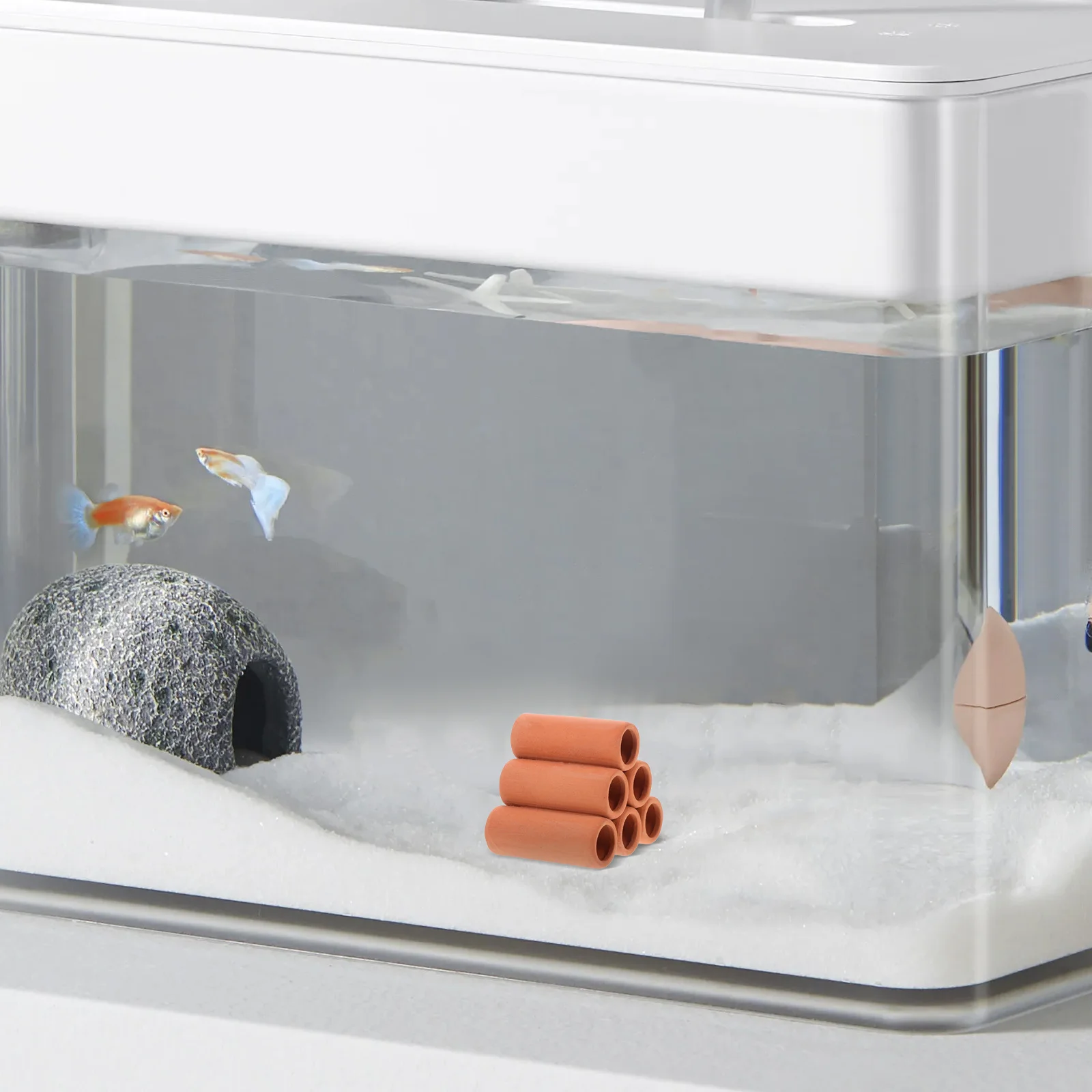 

Ceramic Aquarium Decorations Breeding Cave Fish Tank Hideout Shrimp Habitat Ornament Creative Design Safe Space