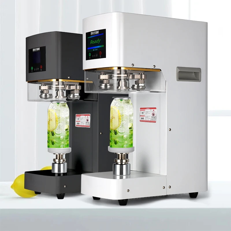 MOSEENER Aluminium PET Cans Beverage Automatic Tin Can Juice Soft Drinks Making Canning Sealing Machine
