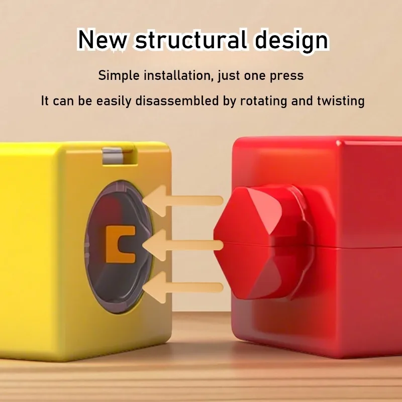 DIY Magnetic Versatile Electric Mini Train High-speed Rail Magic Adhesion Three-dimensional Track Montessori Educational Kid Toy