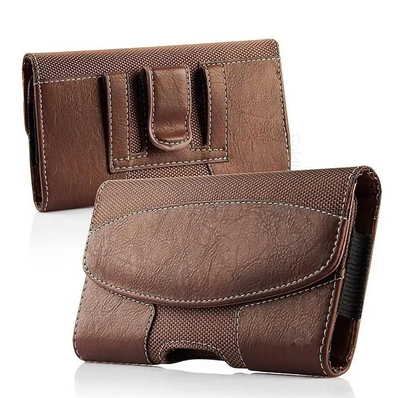 Leather Case Phone Pouch For Doro 8110 8100 1380 5860 Belt Waist Bag Flip Case For Doro 7000H 780X 730X 5517 1372 1362 7011 Capa