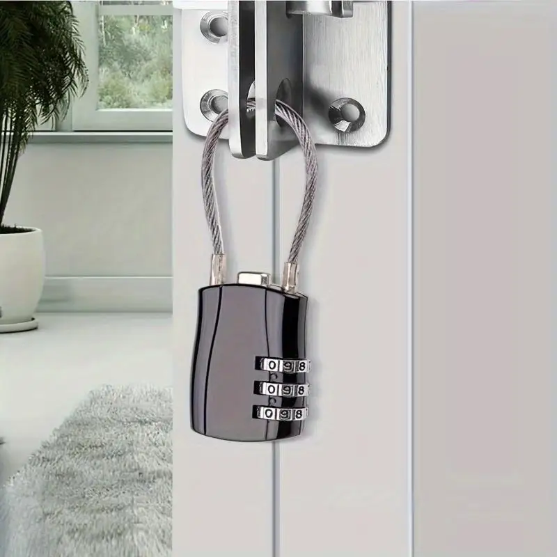 1Pc Luggage Travel Lock School Gym Storage Cabinet File Cabinet Tool Box Case Password Lock